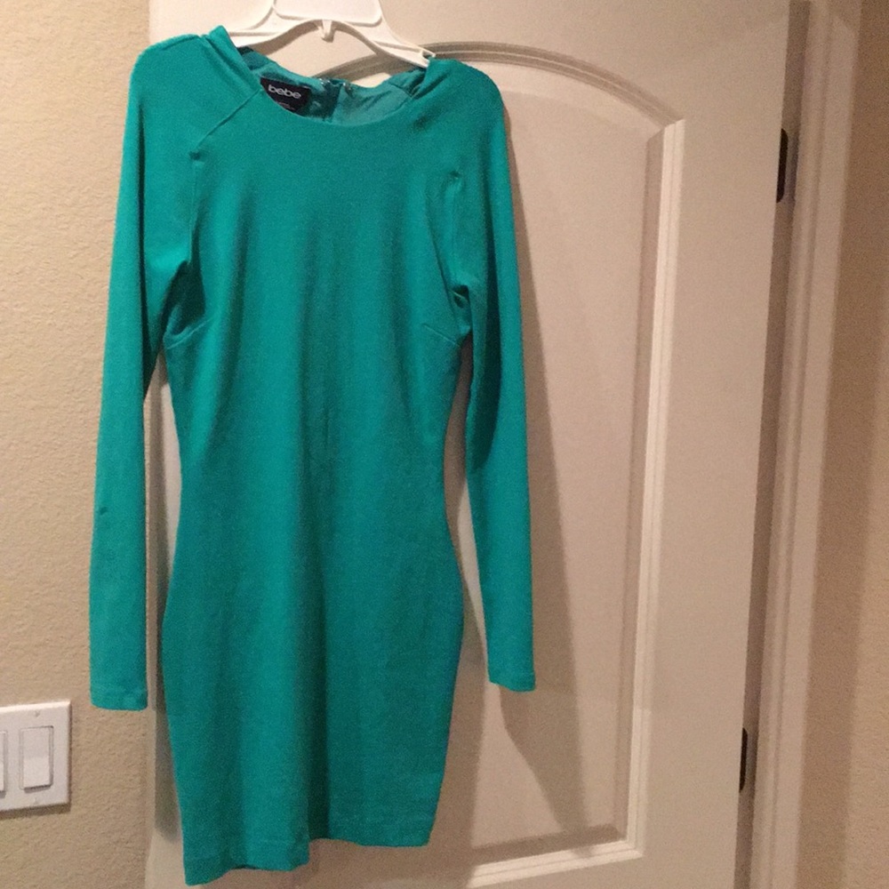Green Bodycon Dress from BeBe.